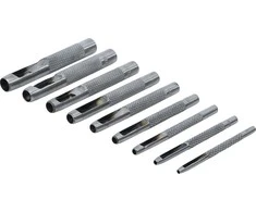 Bgs Technic Skylių išmušėjų komplektas | 2,5-10 mm | 9 vnt. (50619)