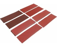 Bgs Technic Šlifavimo padų rinkinys | Orbitinis šlifuoklis / rankinis šlifuoklis | 93 x 230 mm | K 60 - 120 | 25 vnt. (80813)