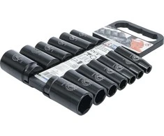 Bgs Technic Smūginių ilgų galvučių rinkinys | 12,5 mm (1/2") | 10-32 mm | 13 vnt. (95207)