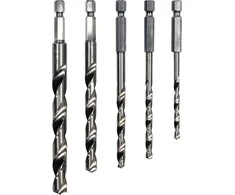 Grąžtas Toya Sa Poland Grąžtų rinkinys su Hex 6.3 mm (1/4") galu | HSS 4241 | 4 - 10 mm | 5 vnt. (21650)