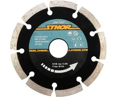 STHOR deimantinis peilis 115 x 22,2 mm segmentuotas 08780