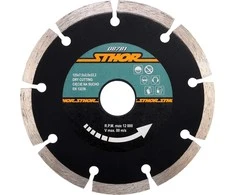 STHOR deimantinis peilis 125 x 22,2 mm segmentuotas 08781