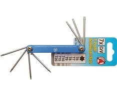 Bgs Technic Sulankstomų žvaigždučių rinkinys | T-Star (Torx) T6 - T20 | 7 vnt. (7848)