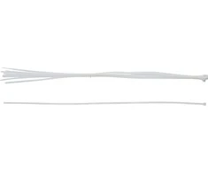Bgs Technic Suveržimo dirželiai | balta spalva | 8.0 x 1000 mm | 10 vnt. (80779)