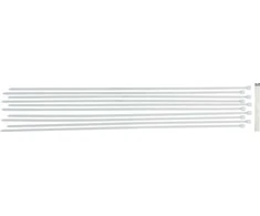 Bgs Technic Suveržimo dirželių asortimentas | balti | 8,0 x 800 mm | 10 vnt. (80775)