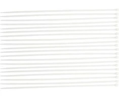 Bgs Technic Suveržimo dirželių asortimentas | balti | 8,0 x 600 mm | 20 vnt. (80776)