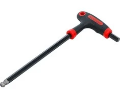 Bgs Technic T-rankenėlė atsuktuvas | Hex šešiakampis / hex šešiakampis su šarnyru | 10 mm (7882-10)