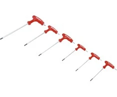 Bgs Technic T-rankenėlių atsuktuvų rinkinys | T-Star su sylėmis (Torx) | T10-T40 | 6 vnt. (7830)