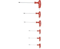 Bgs Technic T-rankenėlių atsuktuvų rinkinys | T-Star su sylėmis (Torx) | T10-T40 | 6 vnt. (7830)