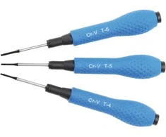 Bgs Technic Tikslių atsuktuvų rinkinys | T-Star (Torx) T4 / T5 / T6 | 3 vnt. (803)