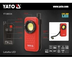 Yato Toya Sa Poland Darbo lempa akumuliatorinė | 600LM 3 in 1 (YT-08554)