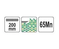 Yato Toya Sa Poland Antgalis 200 mm trimeriams YT-828335, YT-828336, YT-828357, YT-828358 (YT-828338)