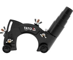 Apsauginis gaubtas su dulkių nusiurbimu Yato YT-82987; 125 mm