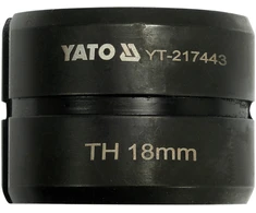 Toya Sa Poland Atsarginės presavimo replėms skirtos matricos | PEX vamzdžiams | TH | 18 mm (YT-217443)