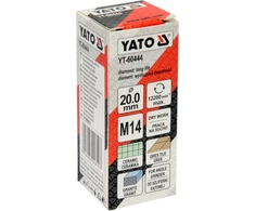 Grąžtas Deimantinė gręžimo karūna sausam pjovimui Yato YT-60444; M14; 20 mm