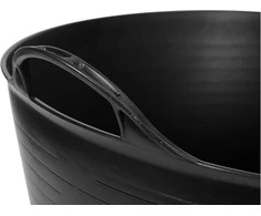 Vorel Toya Sa Poland Elastinis plastikinis indas / tara | juodas lankstus konteineris | 55 l (35582)