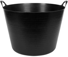 Vorel Toya Sa Poland Elastinis plastikinis indas / tara | juodas lankstus konteineris | 55 l (35582)