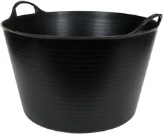 Vorel Toya Sa Poland Elastinis plastikinis indas / tara | juodas lankstus konteineris | 55 l (35582)