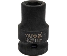 Toya Sa Poland Galvutė smūginė šešiakampė | 12,5 mm (1/2") | 11 mm (YT-1001)