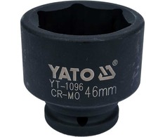 Toya Sa Poland Smūginė galvutė 3/4" trumpa | 46 mm | šešiakampė CrMo | Yato (YT-1096)