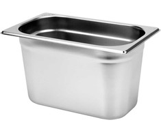 Yato Toya Sa Poland Gastronominis indas GN 1/4 | 265 × 162 × 150 mm | nerūdijantis plienas | 3,1 l (YG-00284)