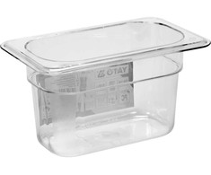 Yato Toya Sa Poland Gastronominis indas GN 1/9 | 176 × 108 × 100 mm | PC polikarbonatas | 1,0 l (YG-00431)