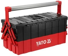 Toya Sa Poland Išskleidžiama įrankių dėžė su 5 lentynomis | ABS, PA | 460x265x208 mm (YT-08978)