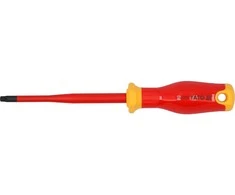 Toya Sa Poland Izoliuotas atsuktuvas elektrikui | labai plonas | T30 x 125 mm | 1000 V (YT-282673)