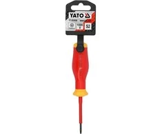 Yato Toya Sa Poland Izoliuotas atsuktuvas elektrikui | labai plonas | PH0 x 60 mm | 1000 V (YT-282650)