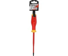 Yato Toya Sa Poland Izoliuotas atsuktuvas elektrikui | labai plonas | T20 x 125 mm | 1000 V (YT-282671)