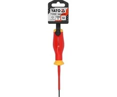 Yato Toya Sa Poland Izoliuotas atsuktuvas elektrikui | labai plonas | 2,5 x 75 mm | 1000 V (YT-282640)