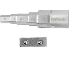 Toya Sa Poland Laiptinis raktas su adapteriu | 12,7 mm (1/2") | 9,6–21 mm (YT-03319)