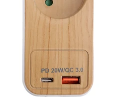 Toya Sa Poland STHOR ILGINAMASIS LAIDAS SU USB MEDŽIO IMITACIJOS 3G ĮŽEMINTAS 1,4M