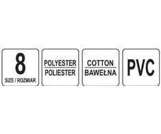 Toya Sa Poland Medvilninės pirštinės | salotinės | FRESH PSD (74094)