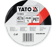 Toya Sa Poland Mikroprizminė atšvaitinė juosta | balta-raudona | 49 mm x 45,7 m (YT-72513)