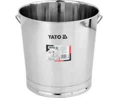 Toya Sa Poland Nerūdijančio plieno kibiras | sustiprintas dugnas | 28 l (YG-00652)