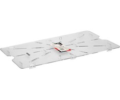 Yato Toya Sa Poland Nuvarvinimo grotelės GN 1/1 indui | 460 × 250 × 19 mm | PC polikarbonatas (YG-00460)