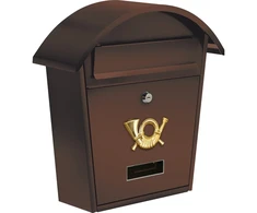 Vorel pašto dėžutė 380x320x105mm bronzinė