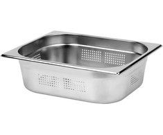 Yato Toya Sa Poland Perforuotas gastronominis indas GN 1/2 | 325 × 265 × 100 mm | nerūdijantis plienas | 5,5 l (YG-00356)