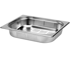 Yato Toya Sa Poland Perforuotas gastronominis indas GN 1/2 | 325 × 265 × 65 mm | nerūdijantis plienas | 3,5 l (YG-00355)