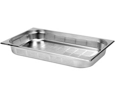 Yato Toya Sa Poland Perforuotas gastronominis indas GN 1/1 | 530 × 325 × 65 mm | nerūdijantis plienas | 8,5 l (YG-00342)