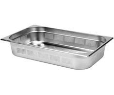 Yato Toya Sa Poland Perforuotas gastronominis indas GN 1/1 | 530 × 325 × 100 mm | nerūdijantis plienas | 13,5 l (YG-00343)
