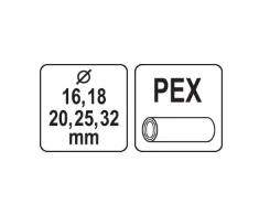 Vamzdžių plėstuvas Yato YT-22378; 16/18/20/25/32 mm