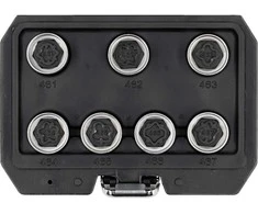 Toya Sa Poland Ratų varžtų slapukų rinkinys – OPEL, profesionalus – 17 mm, 7 vnt (YT-060395)
