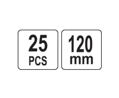 FLO Toya Sa Poland Smeigtukai / ankeriai sodo kraštams ir medžiagoms tvirtinti | 120 mm 25 vnt. (88715)