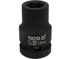 Toya Sa Poland Galvutė smūginė šešiakampė | 12,5 mm (1/2") | 12 mm (YT-1002)