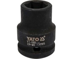 YATO ŠEŠIAKAMPIS SMŪGINIS ANTGALIS 1/2" TRUMPAS 15mm
