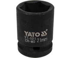YATO ŠEŠIAKAMPIS SMŪGINIS ANTGALIS 1/2" TRUMPAS 21mm