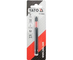 Toya Sa Poland Smūginis atsuktuvo antgalis | 1/4 colio | 100 mm | PZ2 (YT-78064)
