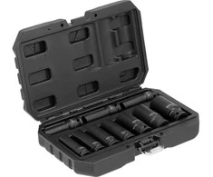 Toya Sa Poland Smūginių ilgų galvučių rinkinys – AS-Drive, CrMo – 1/2", 10–27 mm, 10 vnt